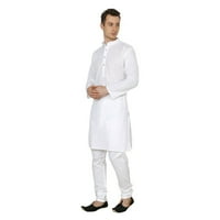 Muška čista pamučna bijela Eid Specijalna svečana kurta pidžama kurta salwar kratka kurta