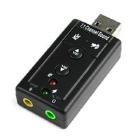 Analogno 7,1 kanal Vanjski USB zvučna kartica za ulaz za mikrofon za mikrofon tako da. Brzi M9A3