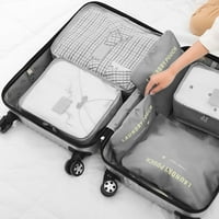 Torbe za pohranu putnika odjeća paketi za kompresiju prtljage Vuče za pranje rublja