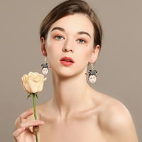 Duhgbne Fashion Lično ličnost New Ear Naušnice nakita Drevne Opera Naušnice za make za lice Festival