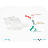 Klasični turski ručnici originalni pamučni meki jastučni set od četiri