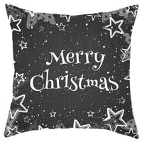 Daiosportswear Clearence Merry Božićni ispis boja za bojenje kauč na razvlačenje kućno dekor jastuk