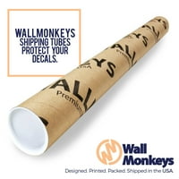 Great White morski pas zid naljepnica za zid Wallmonkeys Ogulja i palica Grafički WM289167