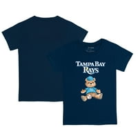 Dojenčad Tiny Turpap Navy Tampa Bay Rays TEDDY Boy majica