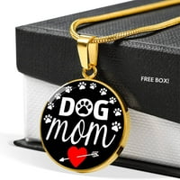 Ogrlica za pse mama Ogrlica Privjesak od nehrđajućeg čelika ili 18K zlato 18-22