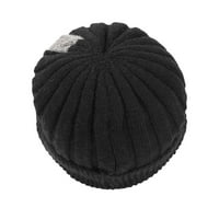 Topli vuneni pleteni špet pulover Sportska kapa za zgusnute kapu za prste