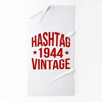 Cafepress - Hashtag Vintage - Veliki ručnik za plažu, mekani ručnik od 30 x60 sa jedinstvenim dizajnom