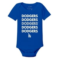 Dojenčad Tiny Turpap Royal Los Angeles Dodgers Slogeni bodysuit