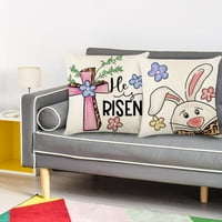 Navlake za uskršne jastuke, uskrsni ukrasi opružni jastuci za seosku kuća, kamion zečice zečja jaja