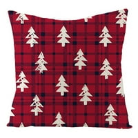 VerPetridure Novi božićni pamučni pamučni jastuk jastuk kauč kauč na kauču navlaka za kućni dekor