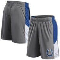Muške fanatike marke Sive Indianapolis Colts Big & Visoki timskih kratkih hlača