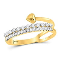 3 8CTW-dijamantnski modni prsten