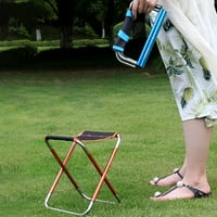 Putformetme Mini Camping Stol za prijenosni Oxford Tkanina dobra žilavost sklopiva stolica za planinarenje