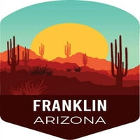 i R uvoz Franklin Arizona Suvenir Vinil naljepnica naljepnica Kaktus Desert Design
