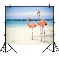 7x5ft Flamingo poliester fotografija za fotografiranje za studiju Prop FOTO pozadina