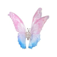 Li HB Store Moving Butterfly Frippin Dvostruki sloj simulacijski leptir za kosu za kosu za kosu za kosu