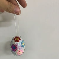 Stiropoam Uskršnja jaja viseći DIY sekvencirani jaja, Uskršnji zanat za dekoratu Personalizirani pribor