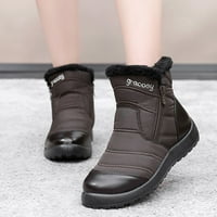 Čizme za snijeg vanjske zimske čizme Vodootporne lagane zimske ugodne pamučne cipele protiv klizanja