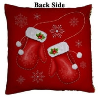 Božićni poklon rukavice reverzibilni sirena jastuk za jastuk za kućne dekor sekfin jastuk veličine