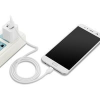 Pwron 3,3ft bijeli mikro USB zamena kabela za telefon za telefon Kyocera Duraforce XD Duraxe Hydro Dohvati