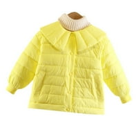 Dječje djevojke Rovga Toddler kapute Babys zimska čvrsto toplo debela pamučna jakna sa dugim rukavima