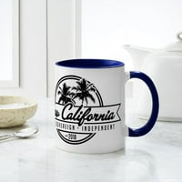 Cafepress - nova Kalifornija - OZ keramička šolja - Novelty Coffee Čaj za čaj