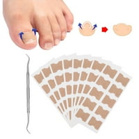 TEBRU Alat za korekciju noktiju na noktima, postavljeno naljepnice za korekciju na noktima ugrabljeni