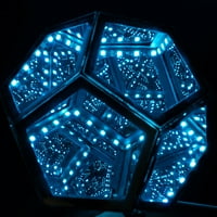 Infinity Dodecahedron Magic Stol lampica; LED RGB lampica; Kreativni pokloni; Ambijentalna svjetla;