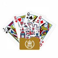 Big Ben Ballon Sollier UK Landmark Royal Flush Poker igračka karta