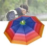 Kišobran šešir svijetli najlon vodootporni ribolov kišobran šešir
