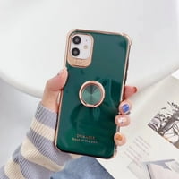 Toyella All-inclusive mobilni telefon za zaštitu rukava prsten za ruke zeleni iPhone11Promax