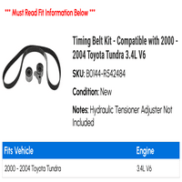 Kit za vremenski remen - kompatibilan sa - Toyota Tundra 3.4L V 2003