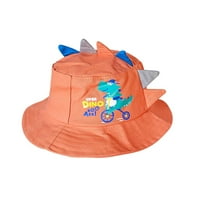 Oalirro Toddler Sun Hat Crtani Dinosaur Bucket Hat Boys Girls Toddler Kids Risherman Bonnet Sun Cap