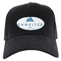 Cafepress - Schweitzer Skijalište Idaho bejzbol šešir - bejzbol šešir, novost crna kapa