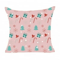 Kuluzego božićni jastuci poklopac dekor jastučni jastuk kauč kauč kabica za jastuk 18 * 18 čišćenje
