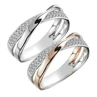 Višenamjenski namotajni prsten Trendi prsten Popularni nakit bakreni prsten veličine 6-10