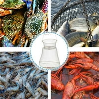 Metalna neto ribarska korpa čeličnih žičanih ribolovnih kaveza Pribor za zaštitu od ribe