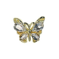 Dodatna oprema za nokte Dreamland - Crystal Butterfly cirkon Novi super bljeskalica Pribor za nokte