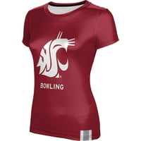 Ženska grimizna Washington država Cougars Bowling majica