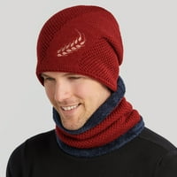 Šeširi za žene Muškarci Žene Vanjski topli zimski pleteni šešir i šal postavio je elegantnu pletenu