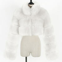 Fanxing Aerodrovi zimskih kaputa plus veličina 4xL Ležerne tople šerpe jakne za prevelike guste feuzrne
