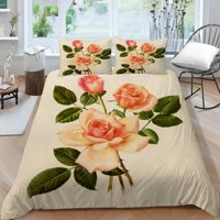 Wenjualing Hot Sale Prodaja Početna Dekor krevet za krevet Soft Quilt Cover 3D Cvijeće Štamparija Postavljanje