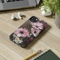 Pink Daisies, iPhone Pro, Plus i Pro MA teški telefonski slučajevi, Case-Mate