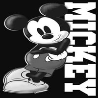 Junior's Mickey & Friends Retro Leanac Rezervoar za trčanje Top Crno