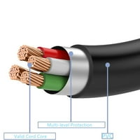 -Mains 6ft ul izmjenični kabl za napajanje za LN-T375HA LN-S2352W 3-PRONG kabl olovo mreže