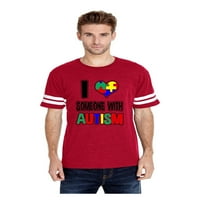 Muški fudbalski fini dres majica - svjesnost autizma