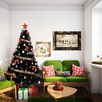 Salonmore Podružnice Božićno drvce, FT Visoko drvo, crno