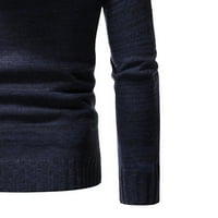 Symoidni muški džemper-džemper modni džemper jesen i zima plus jakna sa kapuljačom plavi xl