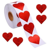 Roll naljepnica u obliku srca naljepnica bomboni Bo Candy Bowny Bowed Valentines naljepnice