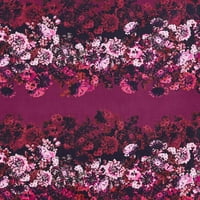 ZS1808P Print na šivanju mikado, DIY, zanatski tkanini uz dvorište, Crveno ružičasto, dvorište